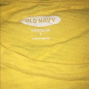 Yellow Old Navy Tee